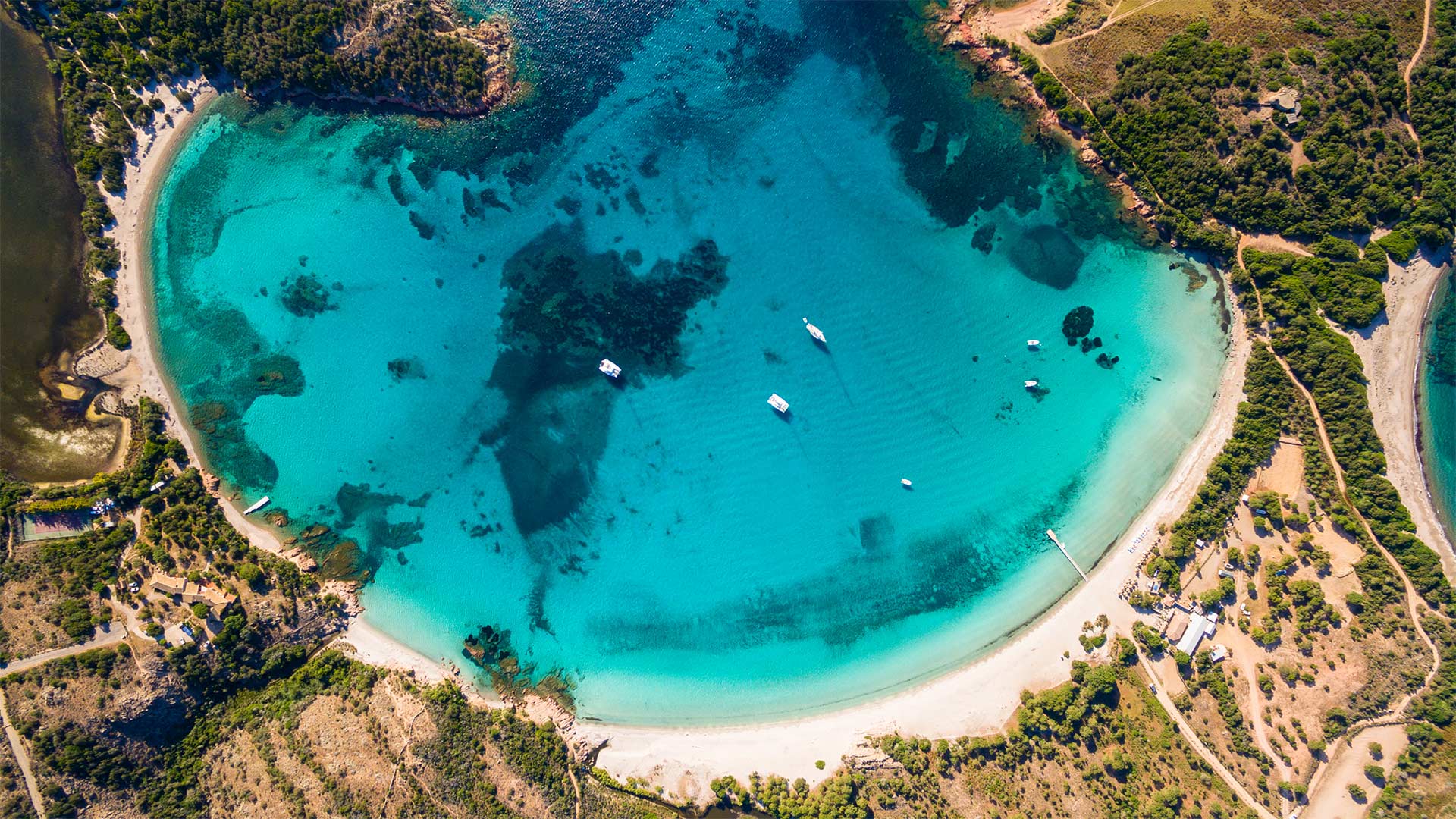 La plage de Santa Giulia (Corse-du-Sud)