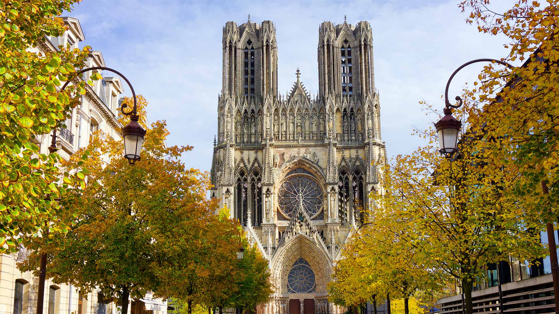 La cathédrale Notre-Dame de Reims (Grand Est, France)
