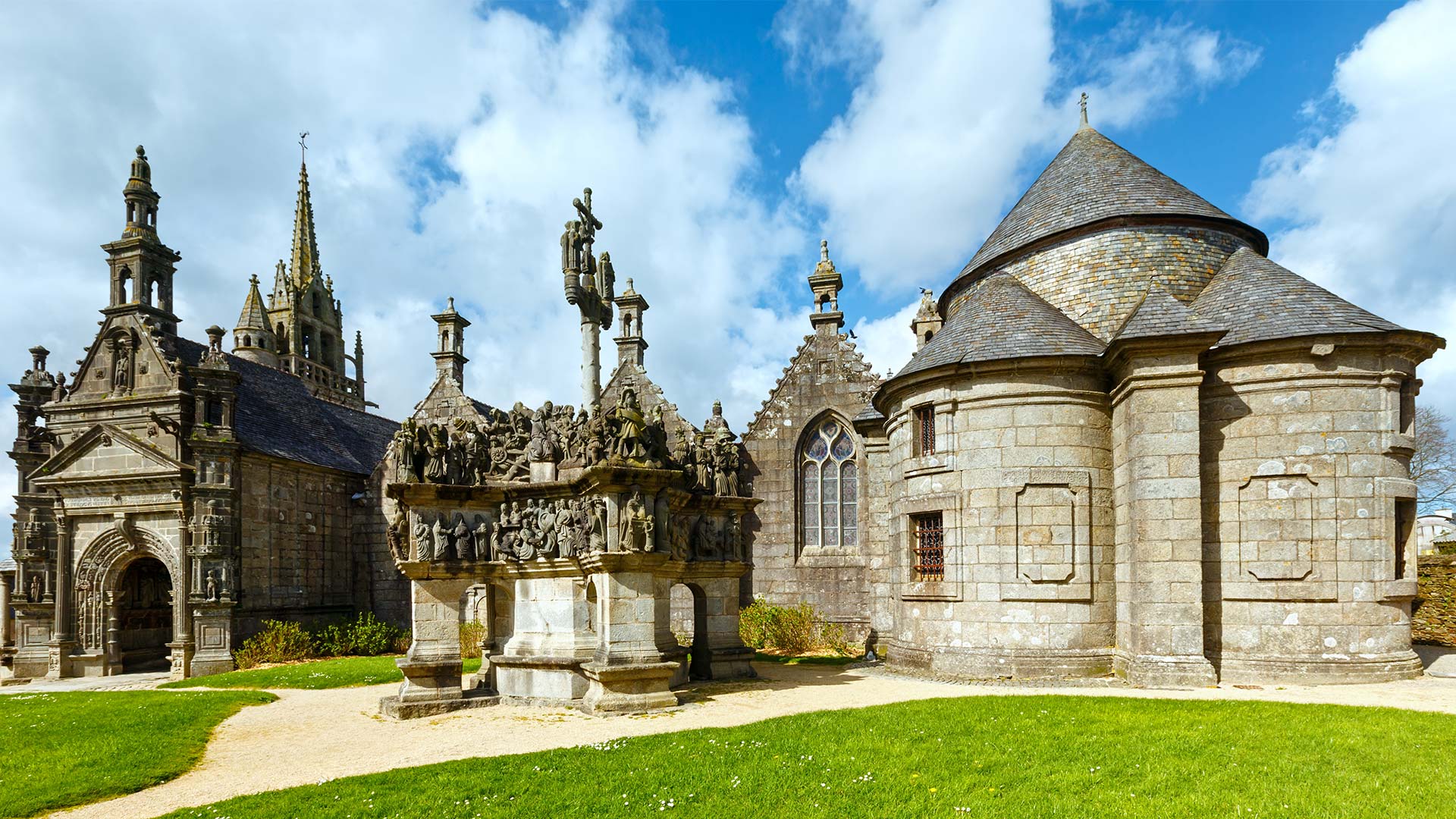 La paroisse de Guimiliau (Bretagne, France)